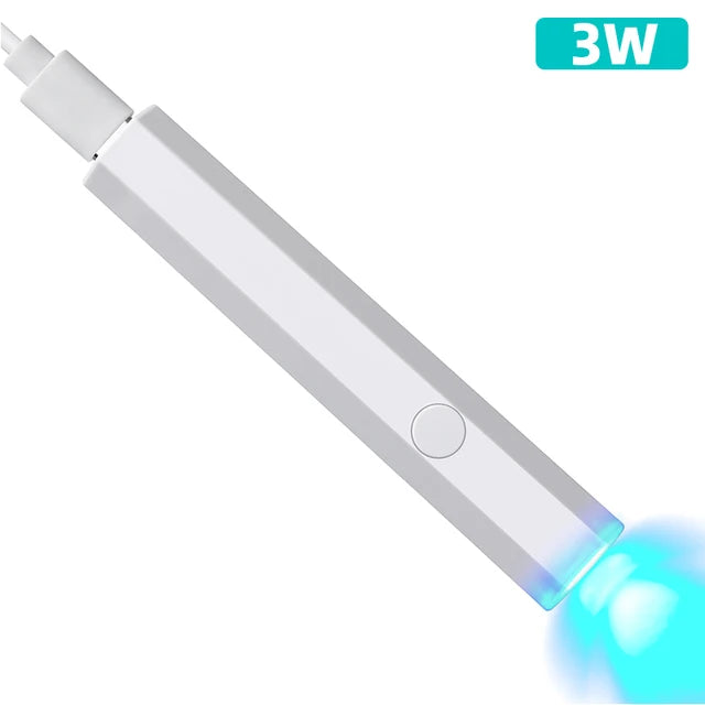 Mini UV LED Nail Lamp – Portable, Fast Curing, for Gel Nails at Home