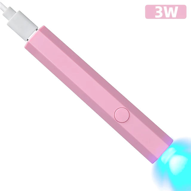 Mini UV LED Nail Lamp – Portable, Fast Curing, for Gel Nails at Home