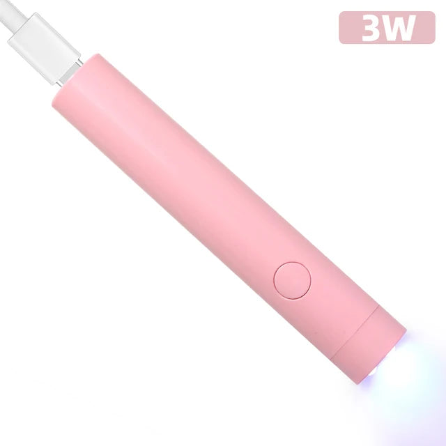 Mini UV LED Nail Lamp – Portable, Fast Curing, for Gel Nails at Home
